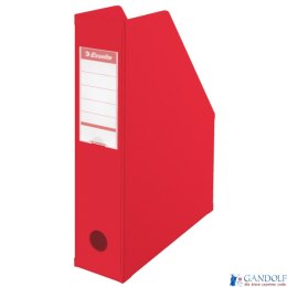 Pojemnik składany A4 70mm czerwony ESSELTE PVC 56003