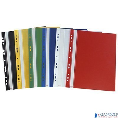 Skoroszyt twardy zawieszany A4 SH-01-09 PVC granatowy (10sztuk) BIURFOL