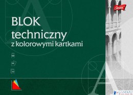 Blok techniczny kolor A3 10 kartek UNIPAP