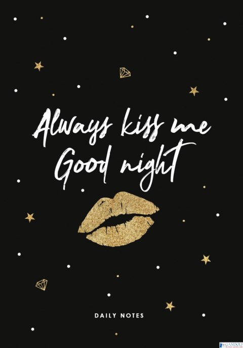 Notes Sketch&note A5 kropkowany 48k kremowy papier Kisses ASTRA, 114020007