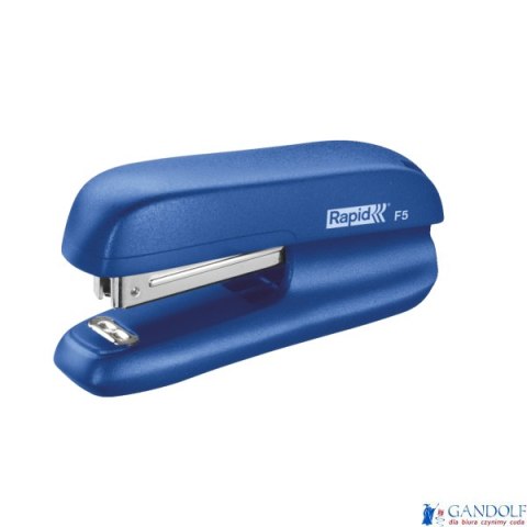 Zszywacz mini RAPID F5 niebieski 10kartek No.10 5000265 Zszywacz mini RAPID F5 niebieski 10kartek No.10 5000265