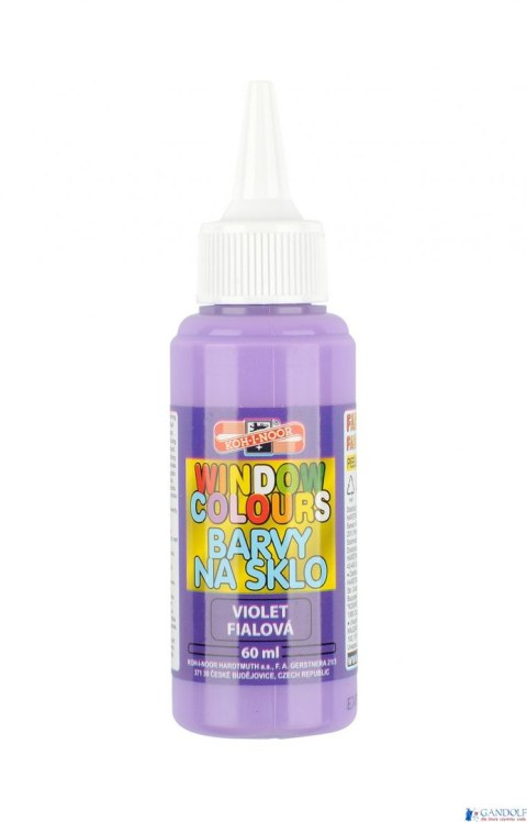 Farba witrażowa 9742006 60ml fioletowa Koh-i-noor