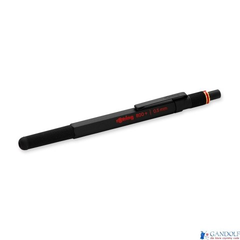 Ołówek automatyczny i rysik do ekranów ROTRING 800+ 0.5 mm, czarny korpus,1900181 Ołówek automatyczny i rysik do ekranów ROTRING 800+ 0.5 mm, czarny korpus,1900181