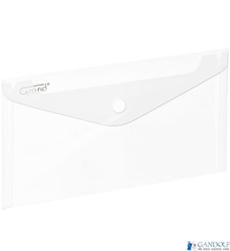 Teczka kopertowa na zatrzask DL ZP-046 biała GRAND 120-1868