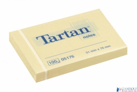 Bloczek TARTAN 76x76 żółte 100kartek 07676 3M 70007038261 Bloczek TARTAN 76x76 żółte 100kartek 07676 3M 70007038261