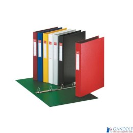 Segregator Esselte A4 z 4 kółkami, grzbiet 42 mm, czarny, 14462