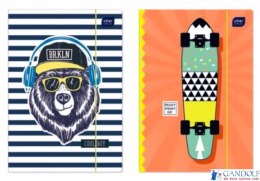 Teczka z gumką A4+ LUX UV FOR TRENDS GIRLS INTERDRUK