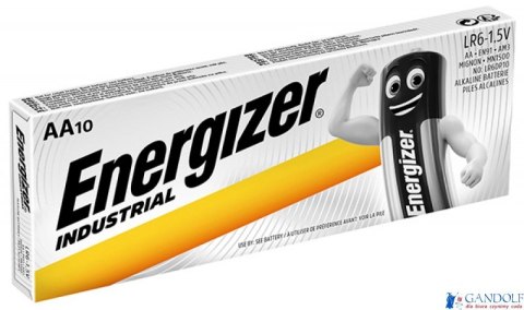Bateria alkaliczna ENERGIZER INDUSTRIAL LR6/AA (10szt) Bateria alkaliczna ENERGIZER INDUSTRIAL LR6/AA (10szt)