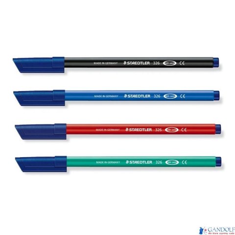 Flamaster biurowy, M, niebieski, Staedtler S 326-3 Flamaster biurowy, M, niebieski, Staedtler S 326-3