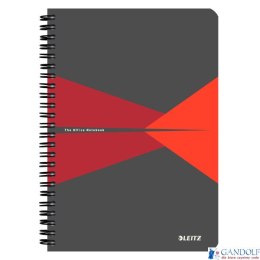 Kołonotatnik Office PP A5, w linie, czerwony Leitz , 44990025