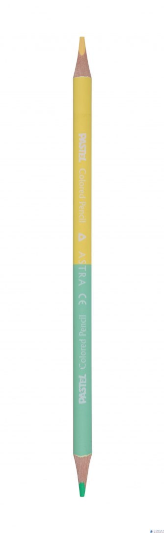 Kredki ołówkowe trójkątne dwustronne pastelowe 24=48 ASTRA, 312120005