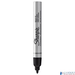 Marker permanentny Sharpie Metal small okrągły czarny S0945720