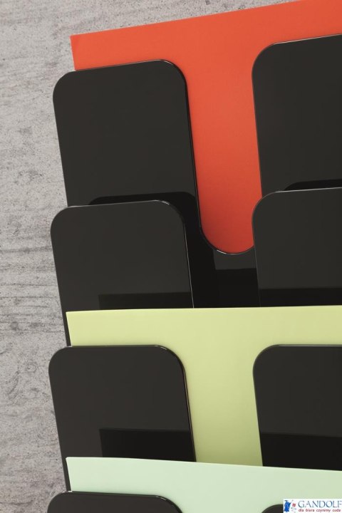 Pojemnik FLEXIPLUS 6 A4 pion. czarny 1700008061 DURABLE