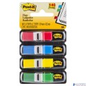 Zakładki indeksujące POST-IT 12x43mm 683-4 4x35szt 3M 70071353570