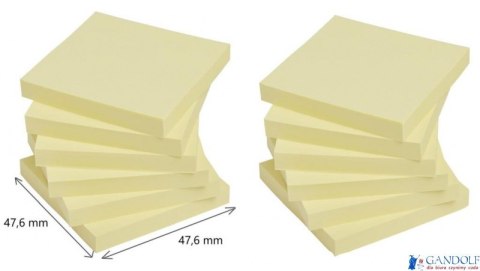 Bloczek samoprzylepny POST-IT_ Super Sticky (622-12SSCY-EU), 46,7x46,7 mm, 12x90 kart., żółty Bloczek samoprzylepny POST-IT_ Super Sticky (622-12SSCY-EU), 46,7x46,7 mm, 12x90 kart., żółty
