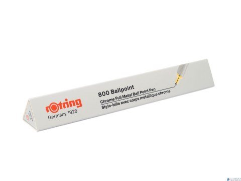 Długopis automatyczny ROTRING 800 M, srebrny, 2032580 Długopis automatyczny ROTRING 800 M, srebrny, 2032580