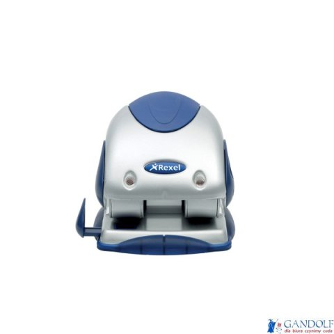 Dziurkacz 2-otworowy Precision P240, srebrno-niebieski Rexel 2100749 Dziurkacz 2-otworowy Precision P240, srebrno-niebieski Rexel 2100749