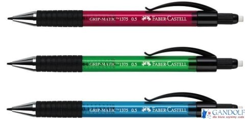 Ołówek automatyczny GRIP-MATIC 0.5 niebieski (10szt.) FC137551 FABER-CASTELL