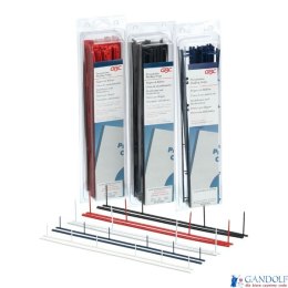 Paski do bindowania GBC do bindownic SureBind, A4 50mm, czarne , 100 szt. 1132886