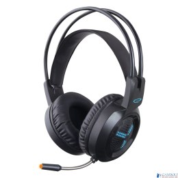 Słuchawki stereo z mikrofonem czarne GAMING ASGARD EGH410 Esperanza