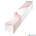 Tuba kartonowe kwadratowa 65x65mm na plakaty ESSELTE wysokość 500mm 20956