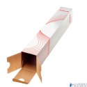 Tuba kartonowe kwadratowa 65x65mm na plakaty ESSELTE wysokość 500mm 20956