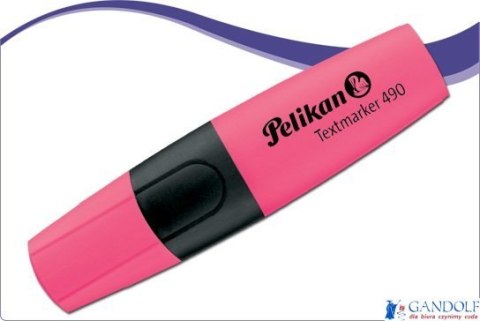 Zakreślacz Textmarker różowy 490 PN963058 PELIKAN Zakreślacz Textmarker różowy 490 PN963058 PELIKAN