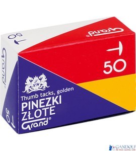 Pinezka złota G50 (10) GRAND 110-1377