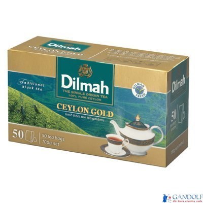 Herbata DILMAH CEYLON GOLD czarna 50t*2g