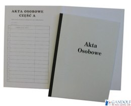 Teczka akt osobowych grzbiet harmonijka kryta ABCD 1824-339-001 WARTA
