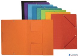 Teczka preszpanowa z gumką A4 BANTEX, fioletowa, 400087828