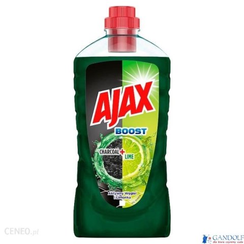 AJAX płyn do mycia Boost Charcoal+Lime 1l 332225 AJAX płyn do mycia Boost Charcoal+Lime 1l 332225