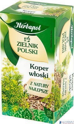 Herbata HERBAPOL ZIELNIK POLSKI Koper Włoski (20 torebek) Herbata HERBAPOL ZIELNIK POLSKI Koper Włoski (20 torebek)