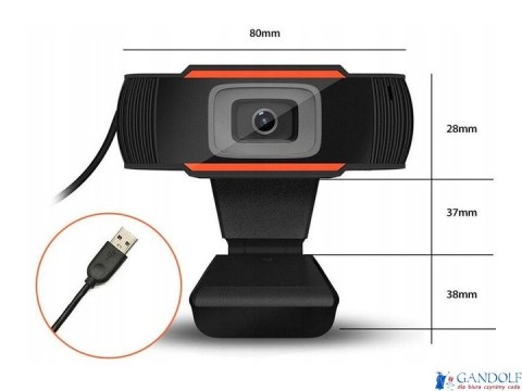 Kamera/kamerka internetowa DUXO WEBCAM-X13 1080P Full HD, redukcja szumu Kamera/kamerka internetowa DUXO WEBCAM-X13 1080P Full HD, redukcja szumu