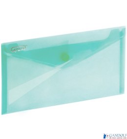 Teczka kopertowa na zatrzask DL ZP-046 zielona GRAND 120-1871