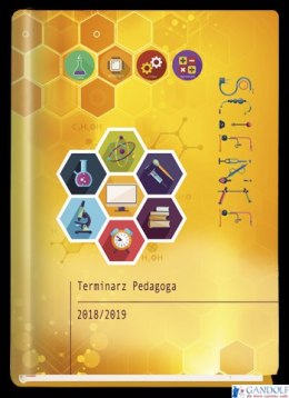 Terminarz PEDAGOGA 2024/2025 ATOMY A5 T-150F-04 Michalczyk i Prokop kalendarz