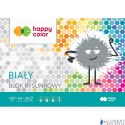 Blok rysunkowy biały A4, 100g, 20 ark, Happy Color HA 3710 2030-0