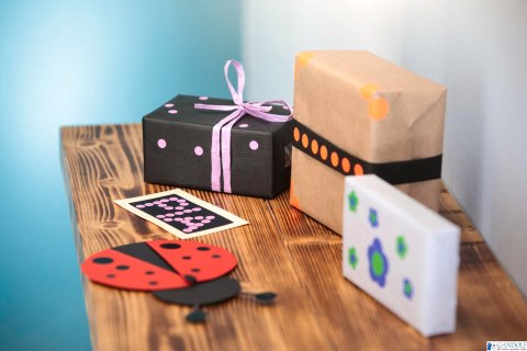 Kółka do zaznaczania 3141 Q12 5ark. czerwone trwałe, Avery Zweckform