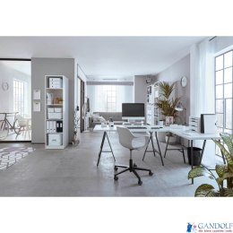Teczka z 6 przegródkami PP Leitz WOW, czarna 45890095 .