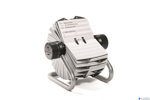 Kartoteka obrotowa z kartami teleadresowymi i przekł. A-Z 248223 DURABLE Kartoteka obrotowa z kartami teleadresowymi i przekł. A-Z 248223 DURABLE