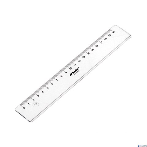 Linijka przezroczysta 20cm 20501 LENIAR Linijka przezroczysta 20cm 20501 LENIAR