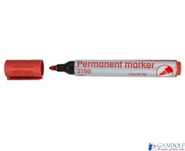 Marker permanentny 2150 czerwony 110166 D.RECT