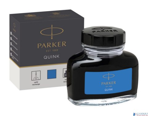 Atrament QUINK w butelce (57 ml) niebieski zmywalny 1950377 PARKER Atrament QUINK w butelce (57 ml) niebieski zmywalny 1950377 PARKER