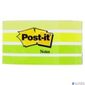 Bloczek 3M POST-IT 2028-G 76x76mm zielony 450k FT510093238