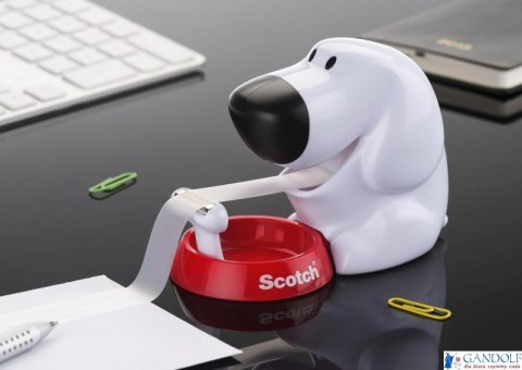 Dyspenser do taśm Scotch w kształcie pieska (C31-Dog), taśma GRATIS 3M-HK100010295 3M-HK100010295 Dyspenser do taśm Scotch w kształcie pieska (C31-Dog), taśma GRATIS 3M-HK100010295 3M-HK100010295