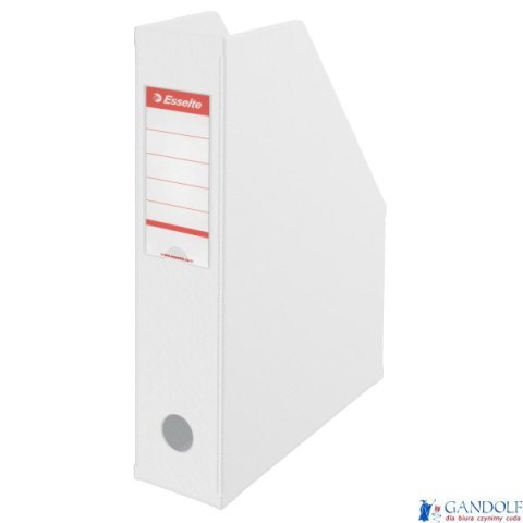 Pojemnik składany A4 70mm biały ESSELTE PVC 56000 Pojemnik składany A4 70mm biały ESSELTE PVC 56000