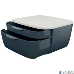 Pojemnik z szufladami Leitz Cosy, szary 53570089