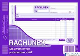 231-3 Rachunek A5 dla zw.z VAT (poziom)MICHALCZYK i PROKOP