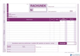 231-3 Rachunek A5 dla zw.z VAT (poziom)MICHALCZYK i PROKOP