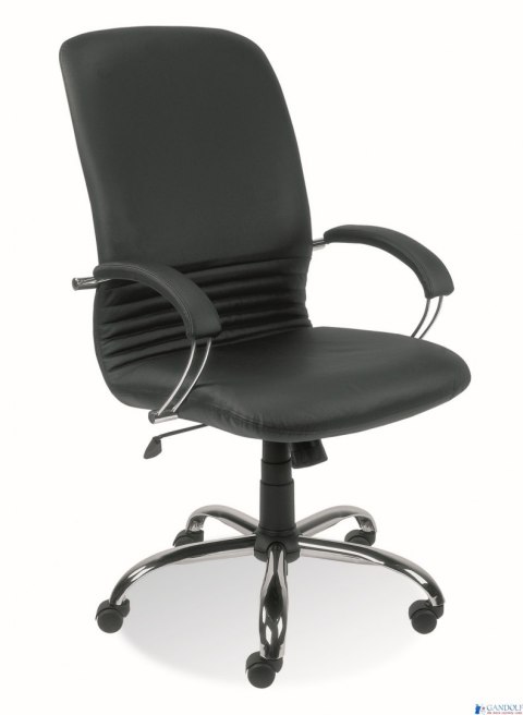 Fotel MIRAGE skóra czarna SP01 SH NOWY STYL Fotel MIRAGE skóra czarna SP01 SH NOWY STYL